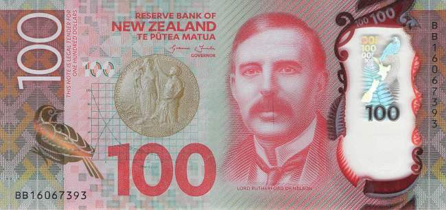 100 Dollar Neuseeland p195 2016